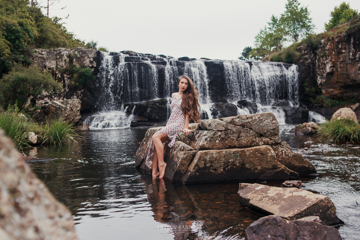 Ensaio de quinze anos na serra do rio do rastro cascata