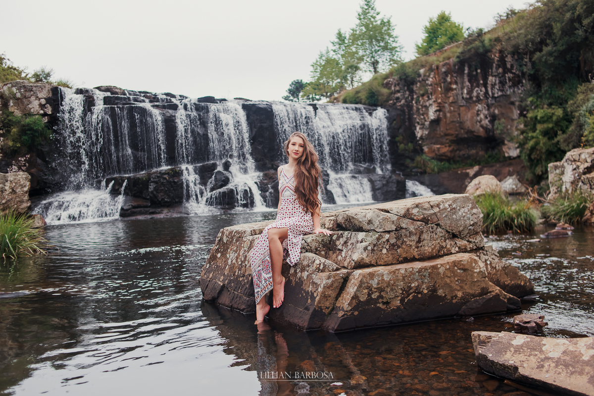 Ensaio de quinze anos na serra do rio do rastro cascata
