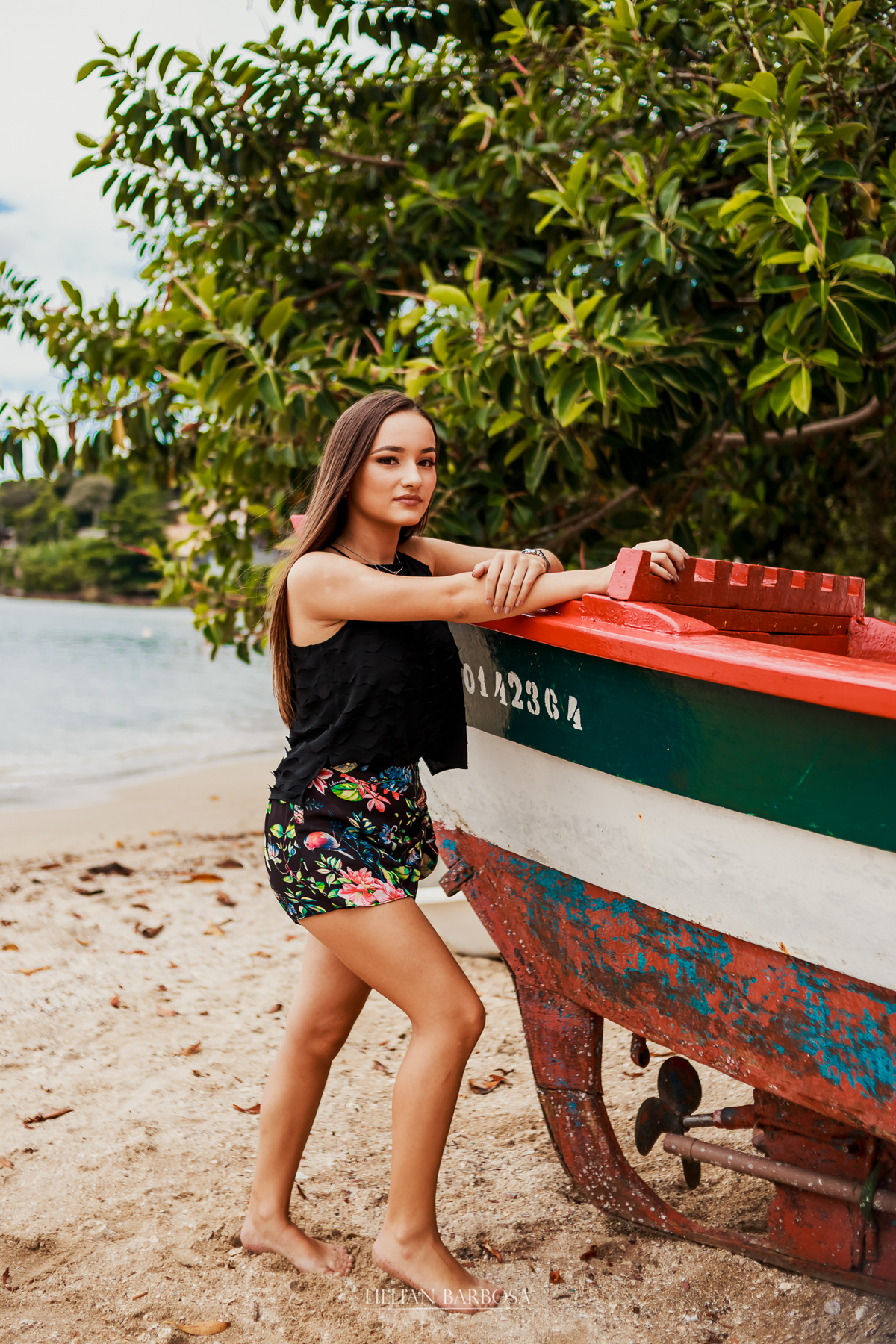 ensaio externo de 15 anos na ilha de florianopolis fifteens da lillian barbosa fotografia praia