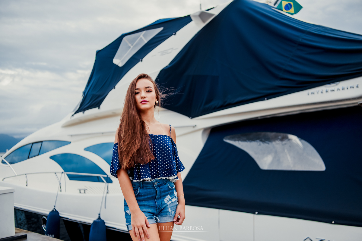 ensaio externo de 15 anos na ilha de florianopolis fifteens da lillian barbosa fotografia  iate clube