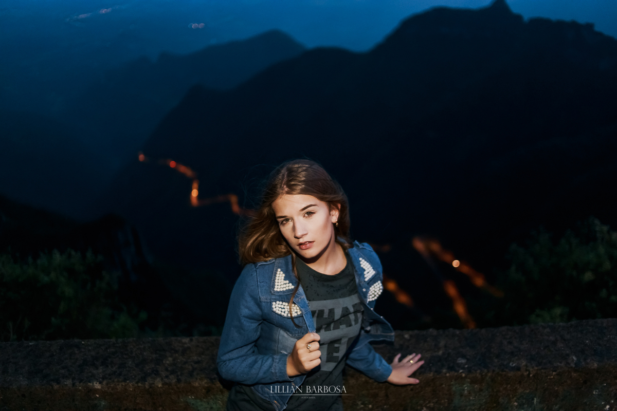 Ensaio externo de 15 anos na serra do rio do rastro mirante 