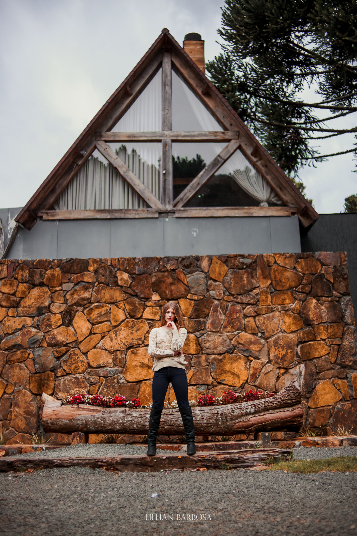 Ensaio externo de 15 anos na serra do rio do rastro são joaquim snow valley