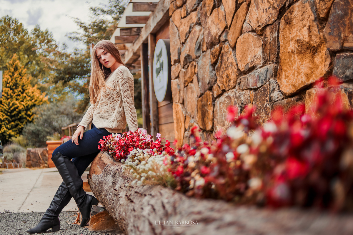 Ensaio externo de 15 anos na serra do rio do rastro são joaquim snow valley