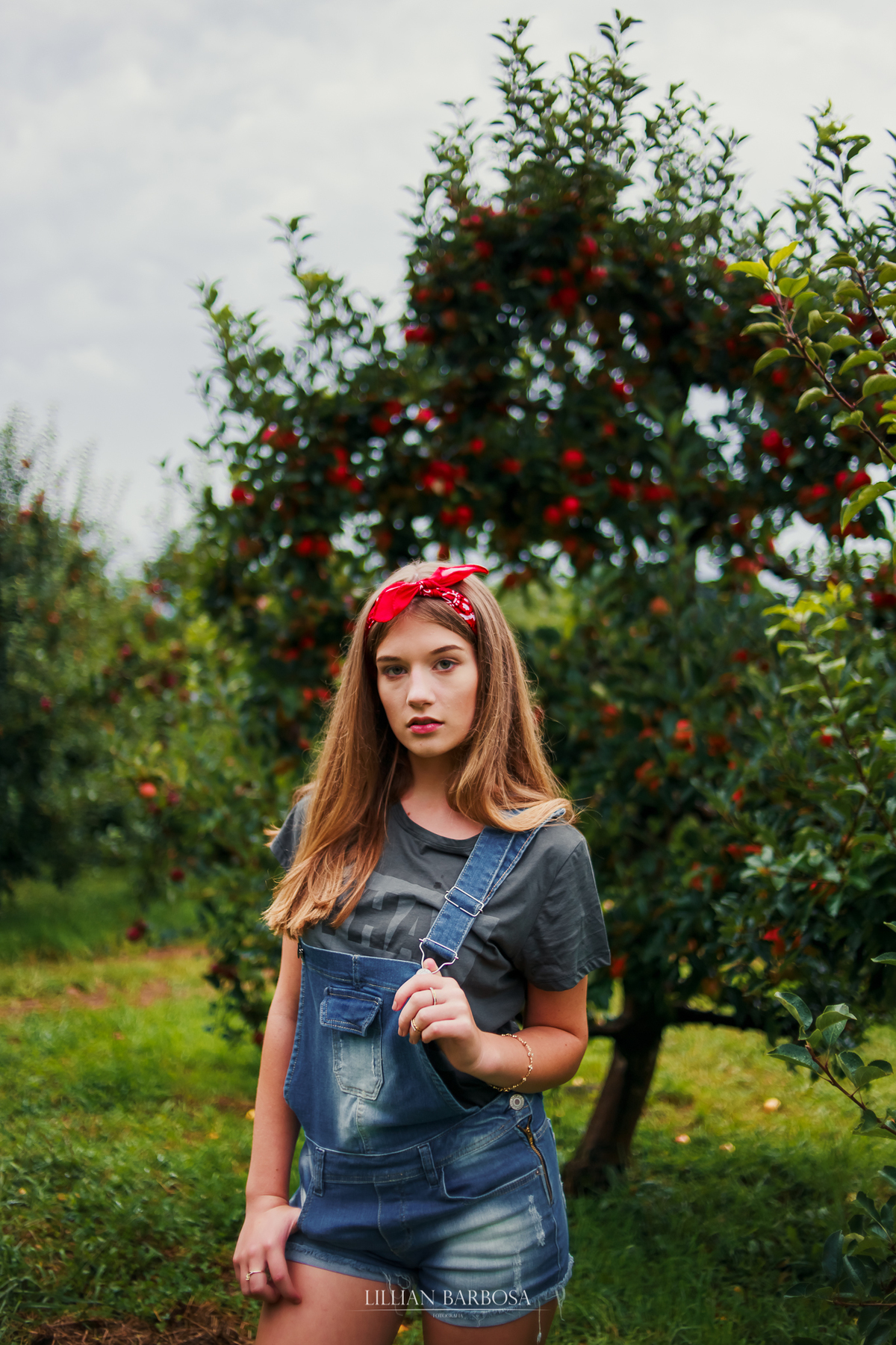 Ensaio externo de 15 anos na serra do rio do rastro colheita pomar de maça