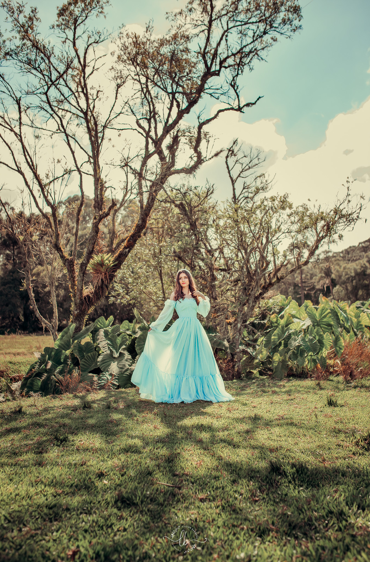 ensaio de 15 anos com cavalo em Urubici, SC, Brasil, Serra do Corvo Branco, fotografa Lillian Barbosa