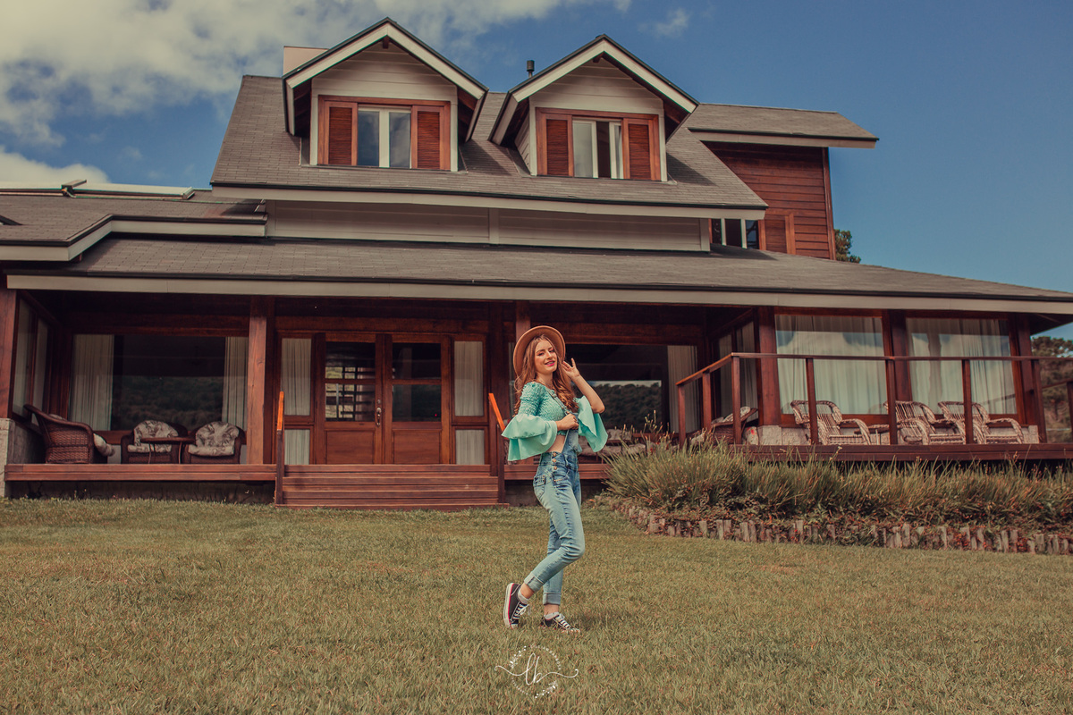 ensaio de 15 anos Pousada Corvo Brano Estalagem em Urubici, SC, Brasil, Serra do Corvo Branco, fotografa Lillian Barbosa