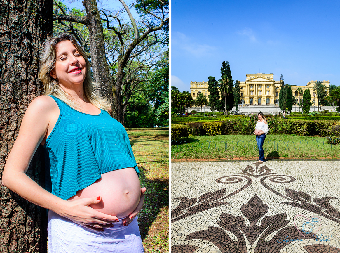 Ensaio gestante, Rebeca, gravidez, fotografia Luciana Vidal em São Paulo,  mamãe linda tentando controlar a ansiedade.