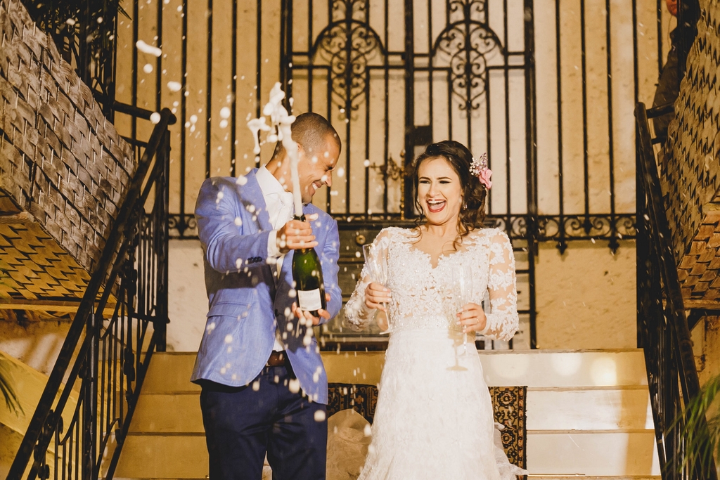 Brinde na recepção em casamento fotografo profissional no Spazio Villa Regia Brasília Df