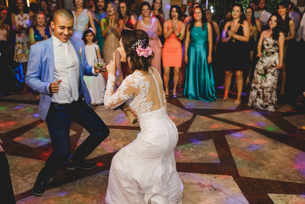 Dança do casal em festa de casamento no Spazio Villa Regia Brasília Df fotografia profissional