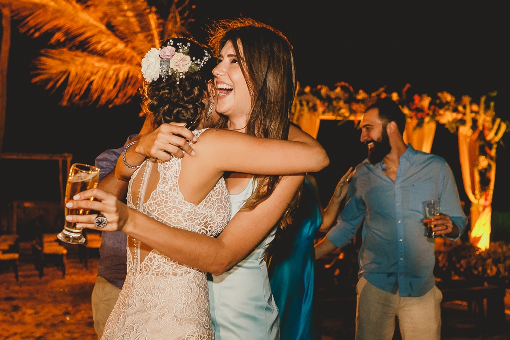 Pista de dança em festa de casamento no Zorah Beach Hotel Fortaleza CE pelo fotografo profissional de casamento Philipe Nogueira