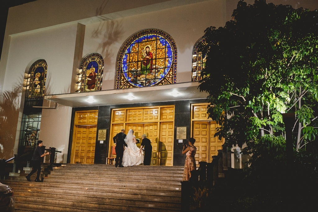 Fotos jornalísticas em casamento na Paroquia Nossa Senhora da Saude Brasília Df