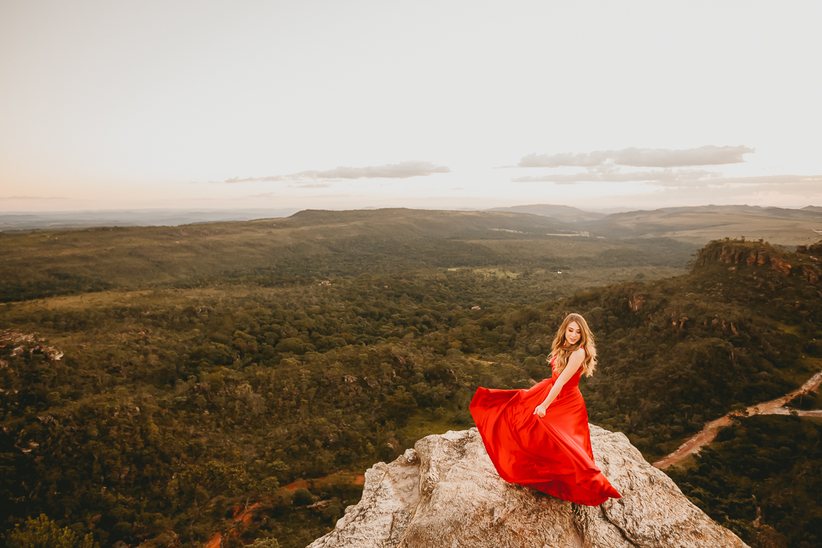 Vista bonita para ensaio em Goiás