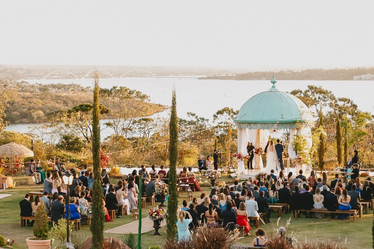 Vista da Cerimônia Villa Giardini Brasília Df