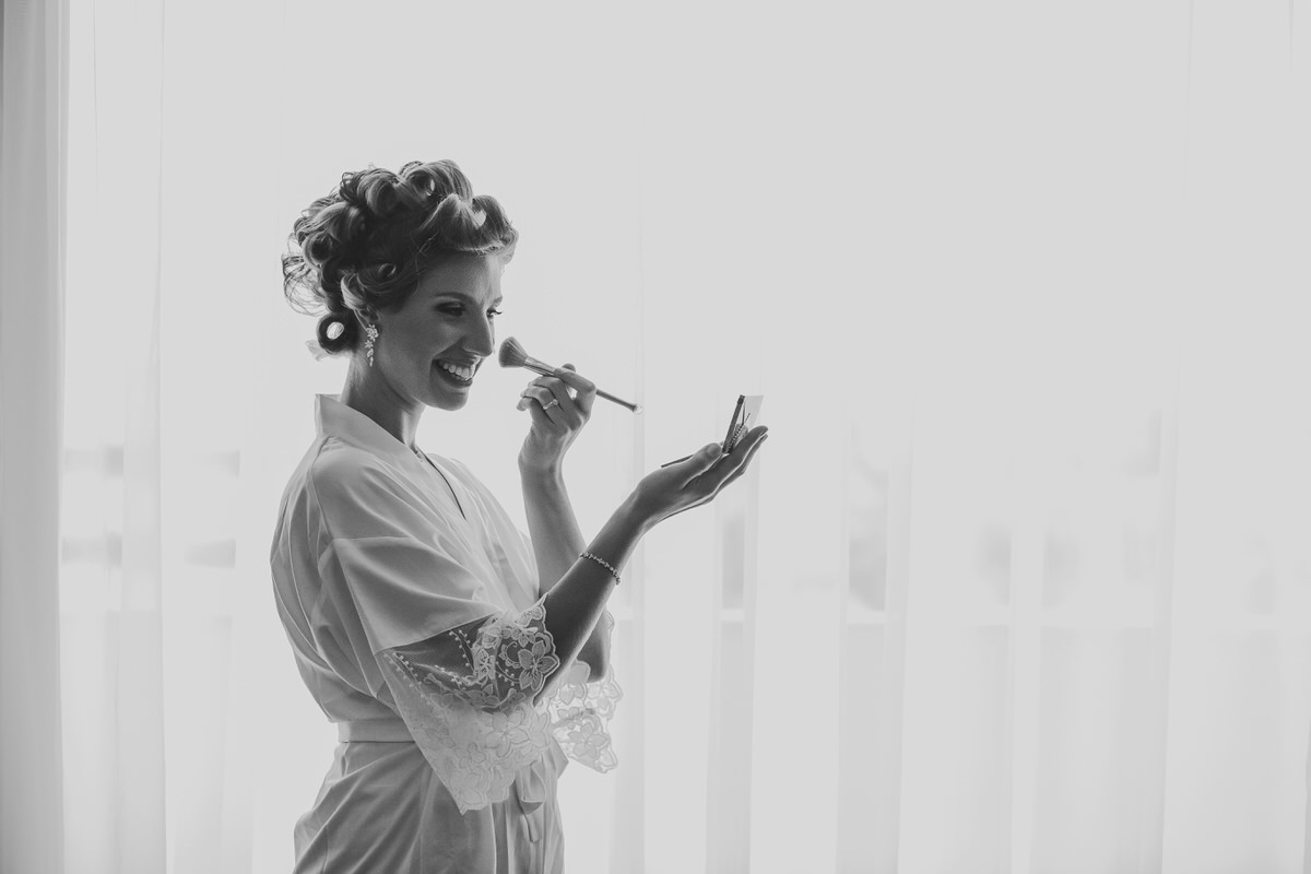 Making of de noiva no salão Brasília Palace Hotel pelo fotógrafo profissional de casamentos Philipe Nogueira Jackeline Monteiro Df