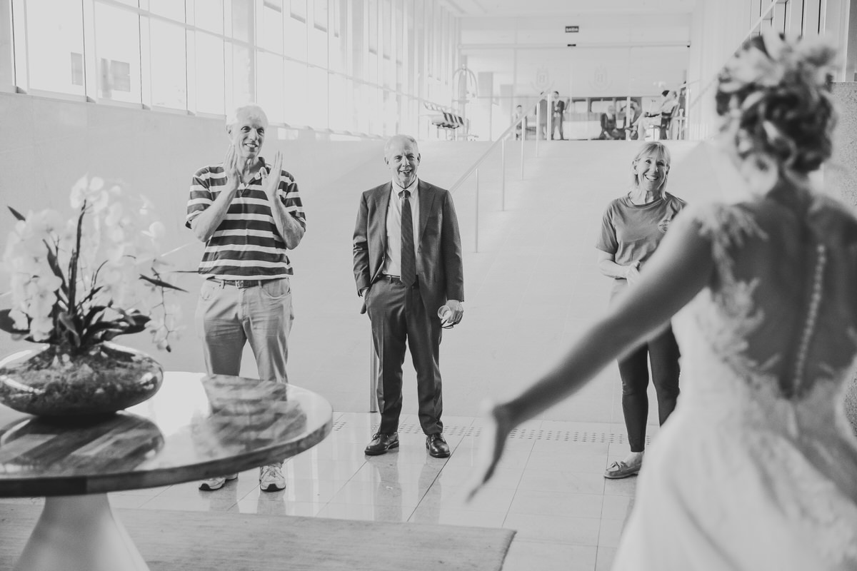 Making of de noiva no salão Brasília Palace Hotel pelo fotógrafo profissional de casamentos Philipe Nogueira Jackeline Monteiro Df