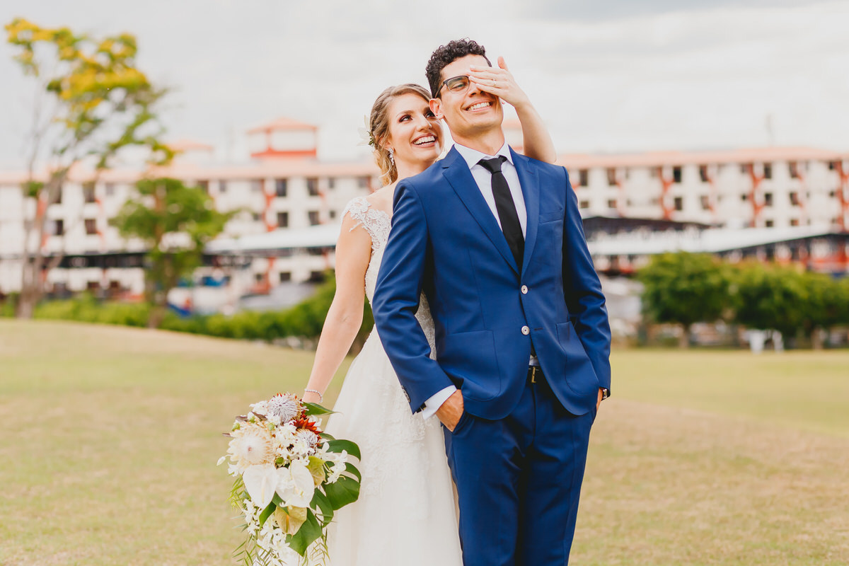 Casal faz First look no casamento Brasília Palace Hotel pelo fotógrafo profissional Philipe Nogueira Df