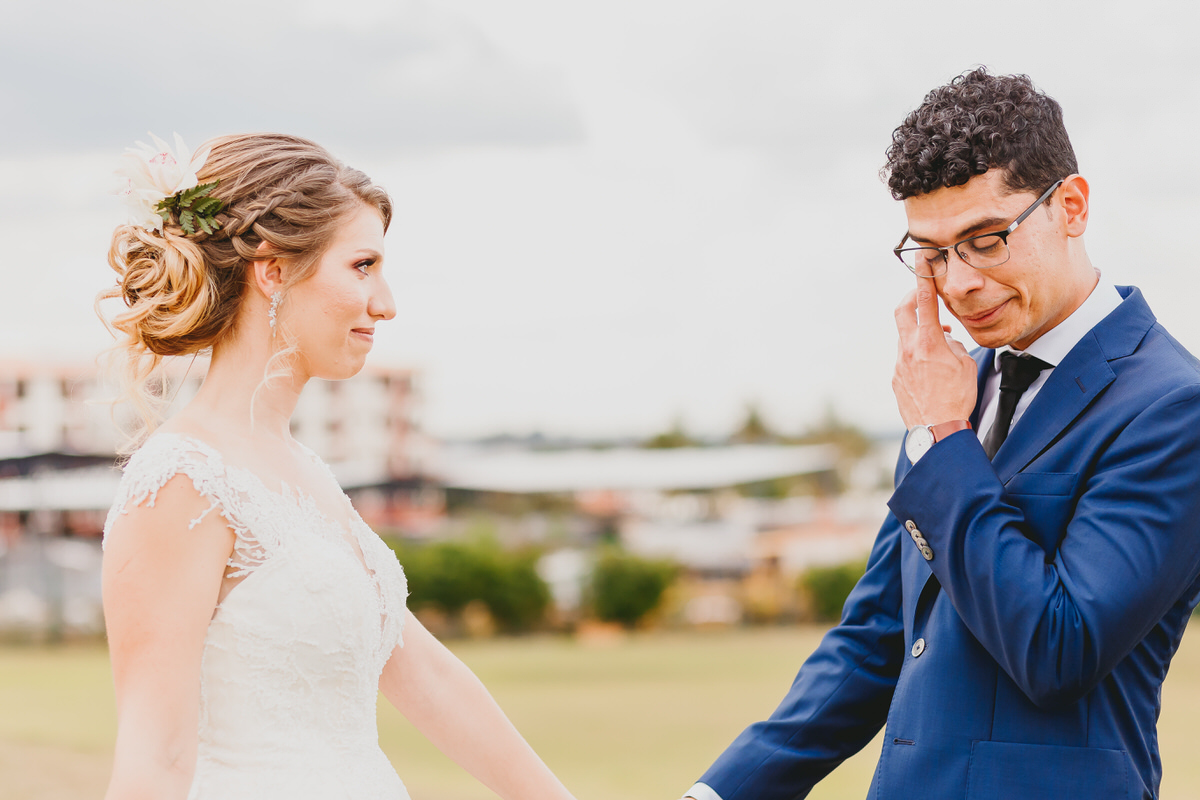 Casal faz First look no casamento Brasília Palace Hotel pelo fotógrafo profissional Philipe Nogueira Df