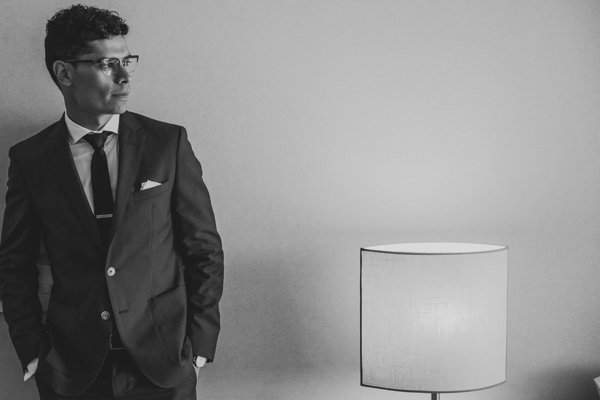 Making of de noivo com os amigos no Brasília Palace Hotel pelo fotógrafo profissional de casamentos Philipe Nogueira Df