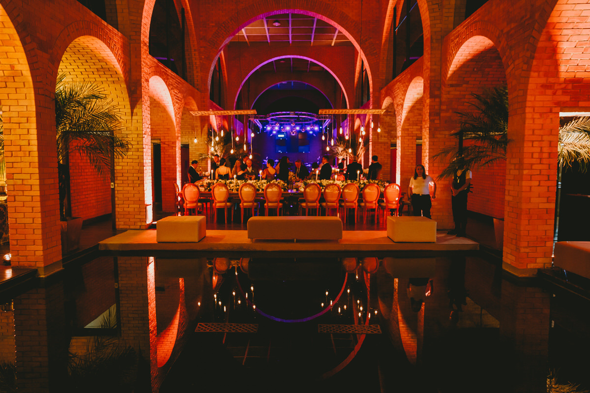 Decoração clássica verde e branca em festa de casamento no Salão Mansão dos Arcos Park Way Brasília Df Por Erika Magalhães