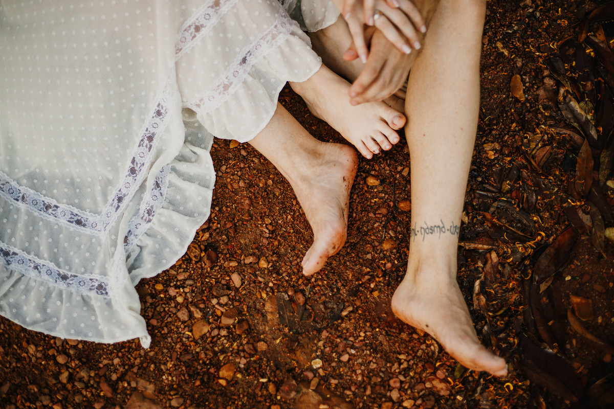 Ensaio na cachoeira prévia de casal no Paraíso na Terra Brasília Df Fotografo de Casamento