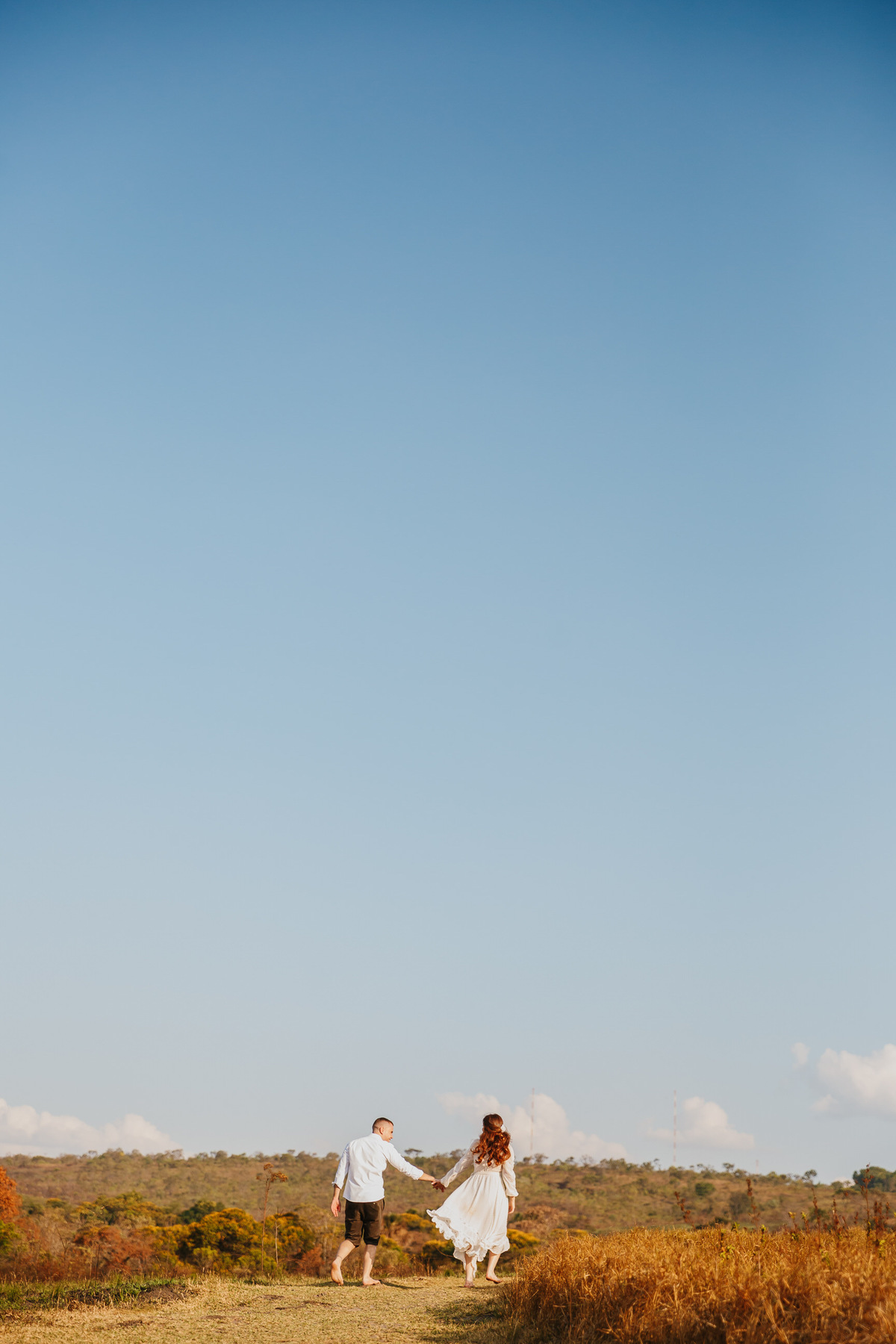 Pré Wedding no campo Brasília Df