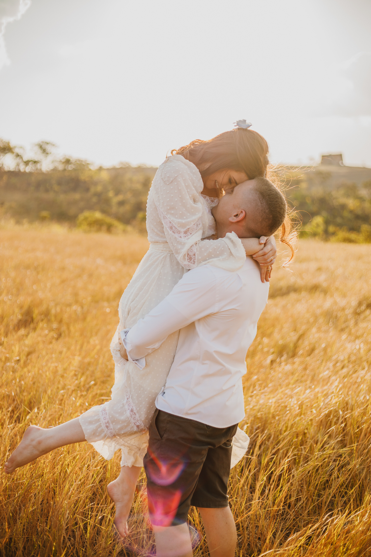 Pré Wedding no campo Brasília Df Fotografo profissional de casamento
