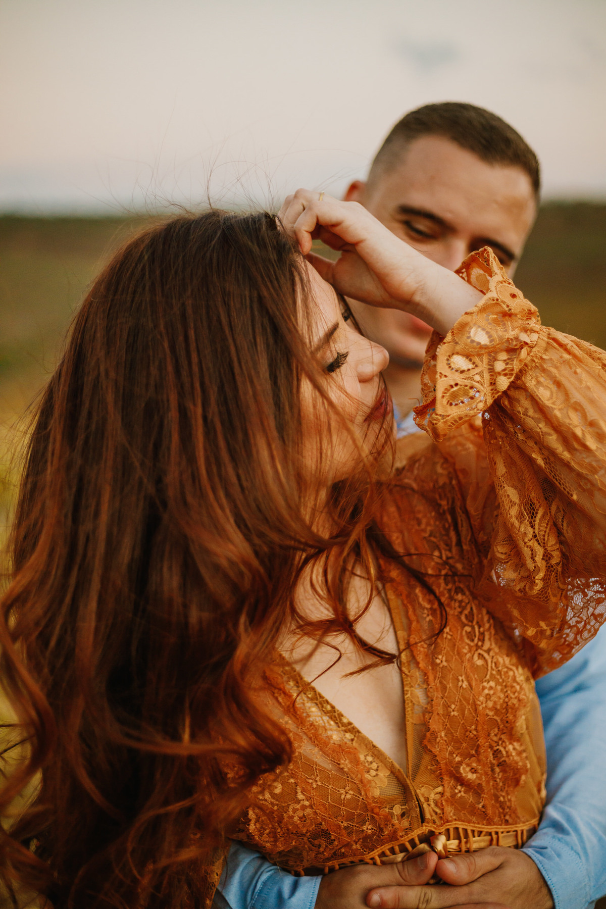 Ensaio de noivos no campo Brasília Df no espaço Paraíso na Terra Brasilia Df
