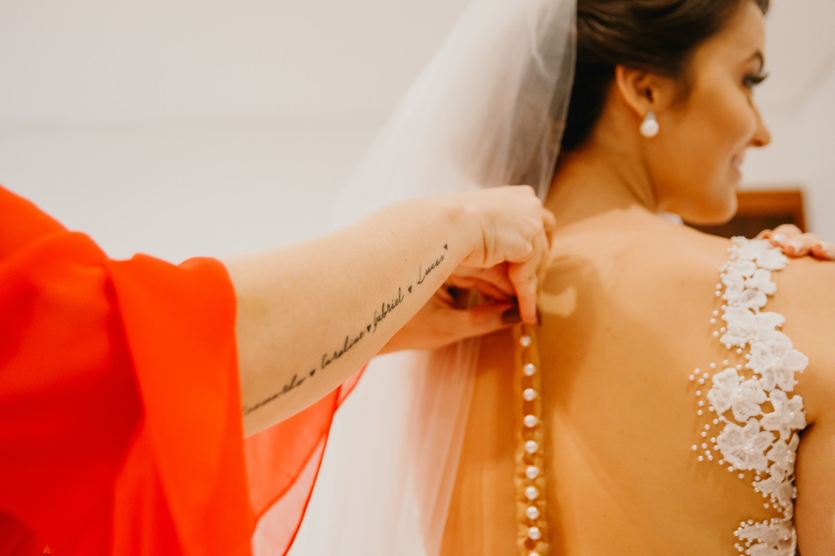 Making of de noiva no salão Renoir Ricardo Maia com vestido de noiva Fernando Peixoto pelo fotógrafo Philipe Nogueira Brasília Df