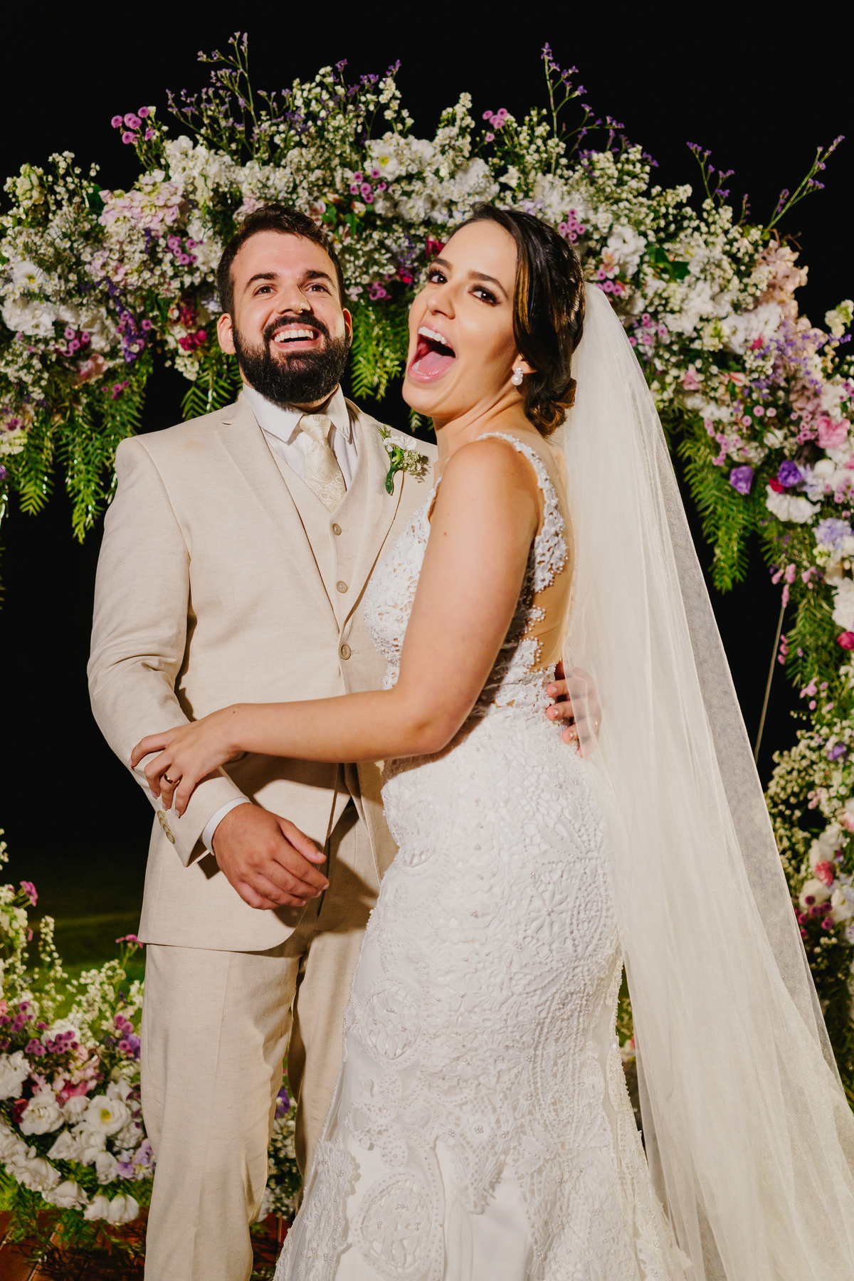 Ensaio pós casamento no Salão de festas no Espaço da Lenda Brasília Df