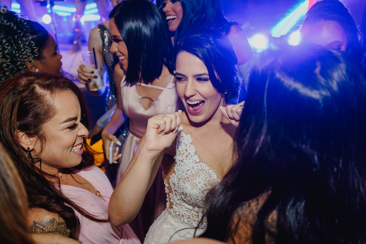 Pista de dança em festa de casamento clássico no Salão de festas no Espaço da Lenda fotógrafo profissional Brasília Df