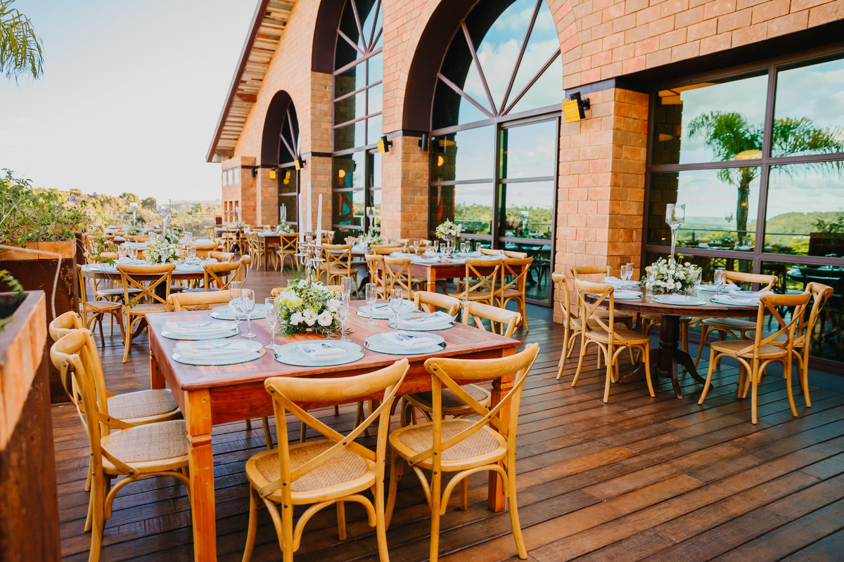 Decoração rústico chique em festa de casamento no Salão no Espaço da Lenda Brasília Df Por Karin Von Glehn