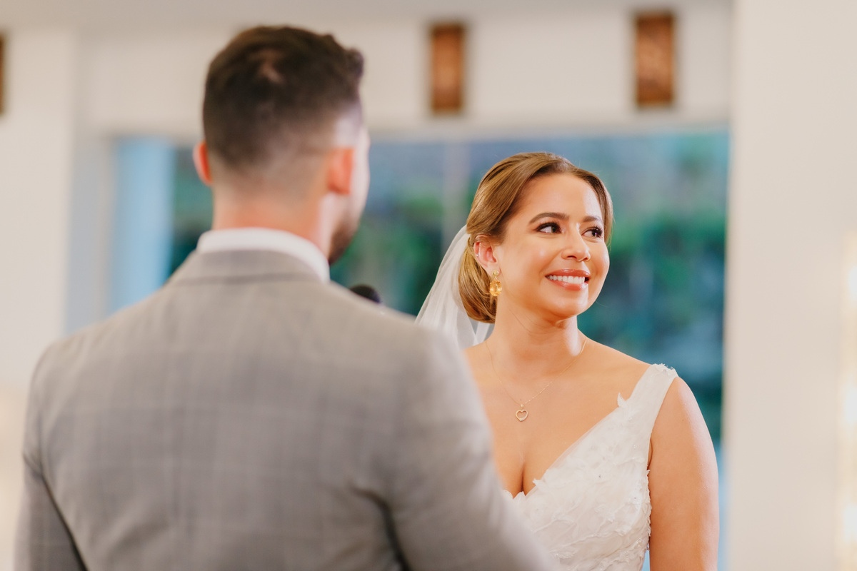 Cerimonia de casamento de dia na capela do Recanto das Águas Brasília Df 