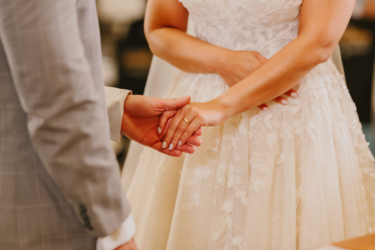 Cerimonia de casamento de dia na capela do Recanto das Águas Brasília Df 