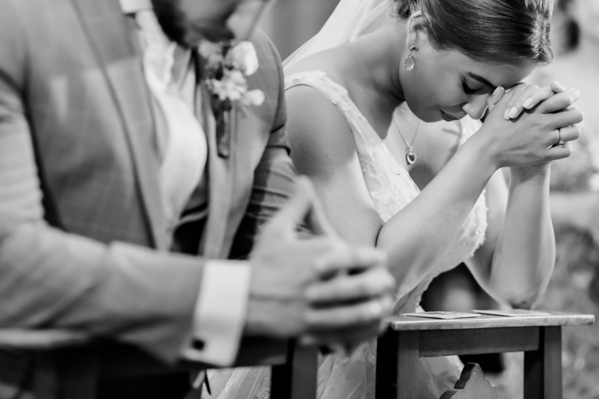 Cerimonia de casamento de dia na capela do Recanto das Águas Brasília Df 