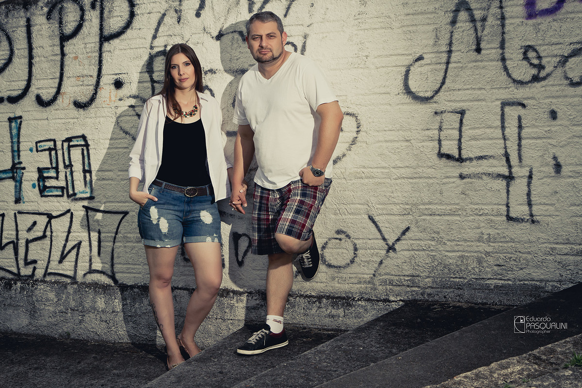 Style esse casal. Fotografia de Eduardo Pasqualini, fotógrafo de casamentos e ensaios em Rio do Sul, Santa Catarina.