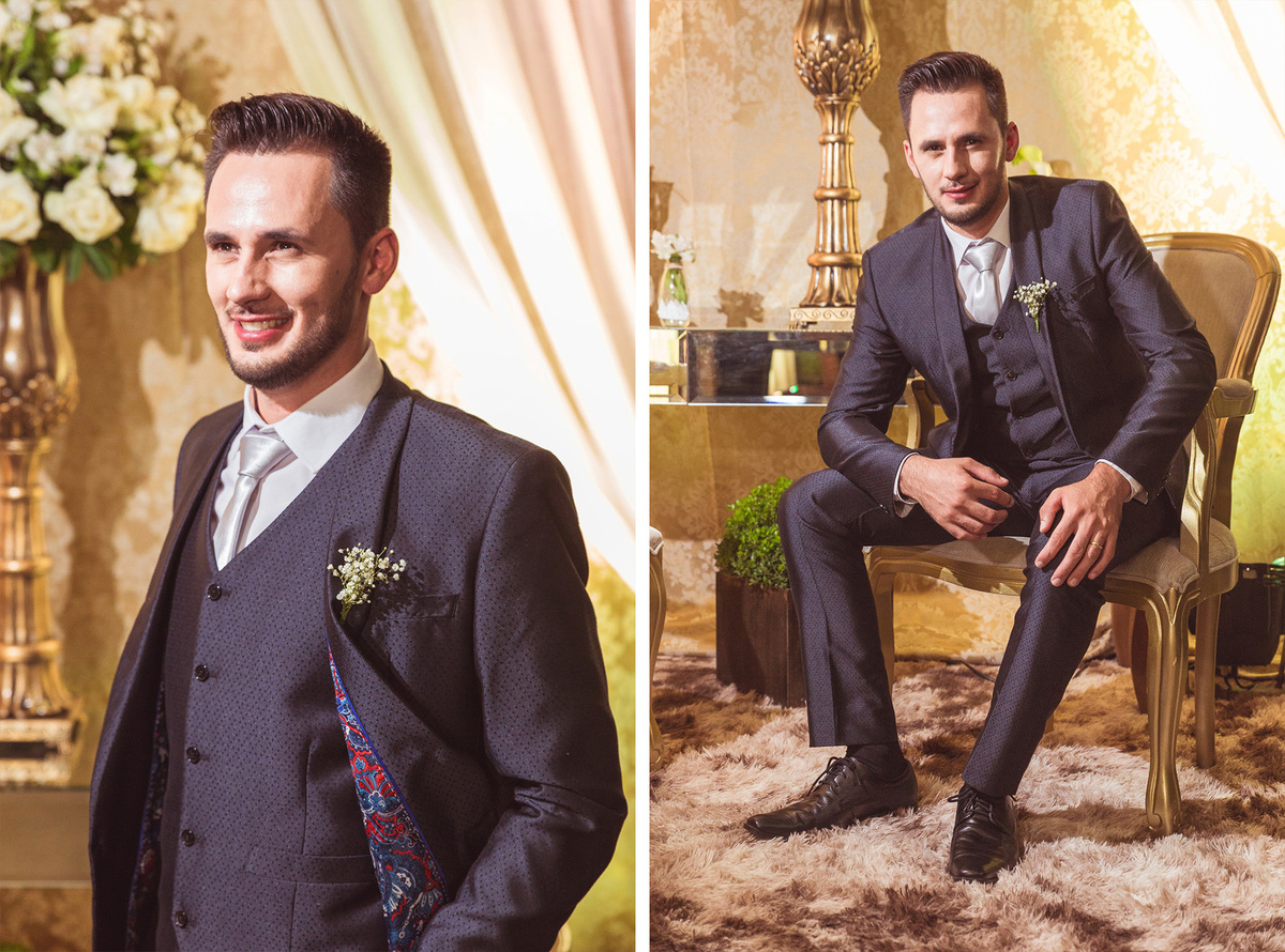 Noivo Alessandro. Casamento Maiara e Alessandro. Presidente Nereu, SC. Fotografia de Eduardo Pasqualini, fotógrafo de casamentos e ensaios em Rio do Sul, Santa Catarina.