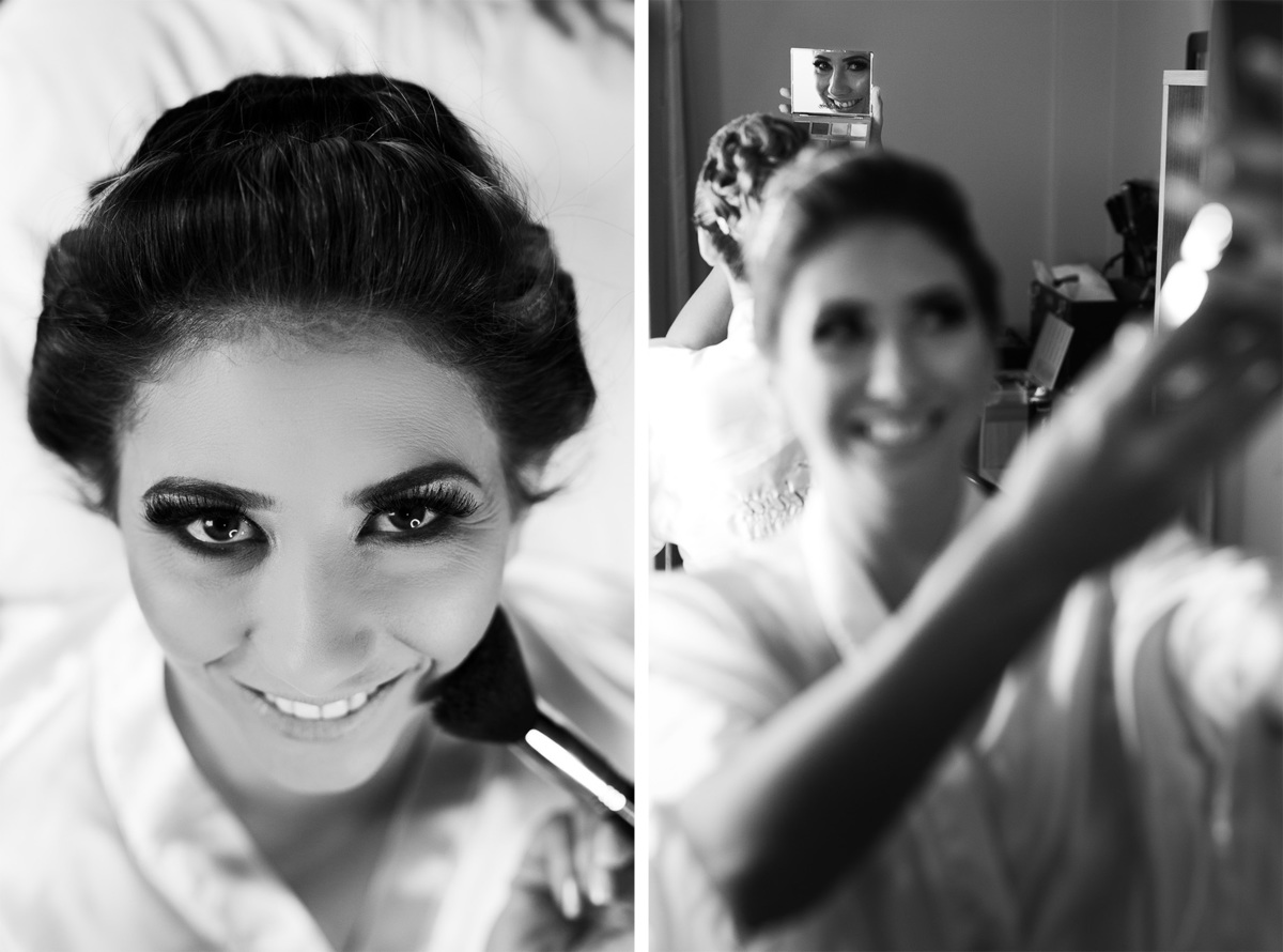 Preparação da noiva. Casamento Lidiane e Bruno, Vidal Ramos, SC, Clube Fluminense. Fotografia de Eduardo Pasqualini, fotógrafo de casamentos e ensaios em Rio do Sul, Santa Catarina.