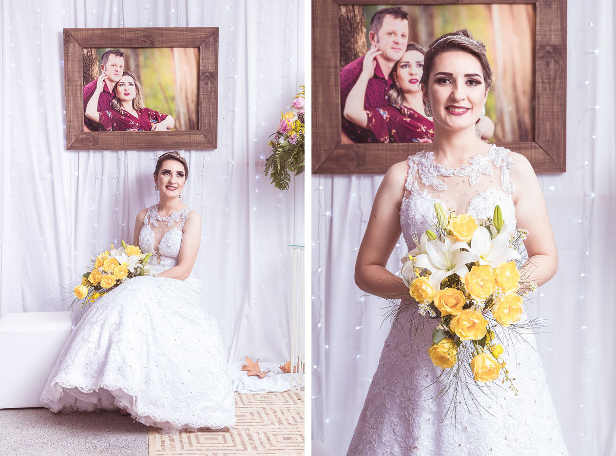 Alinda noiva Thais. Casamento em Presidente Nereu. Thais e Maicon. Fotografia de Eduardo Pasqualini, fotógrafo de casamentos e ensaios em Rio do Sul, Santa Catarina.