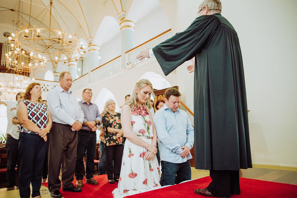 Benção. Batizado Igreja Luterana, Casamento. Fotografia de Eduardo Pasqualini, fotógrafo de casamentos e ensaios em Rio do Sul, Santa Catarina.