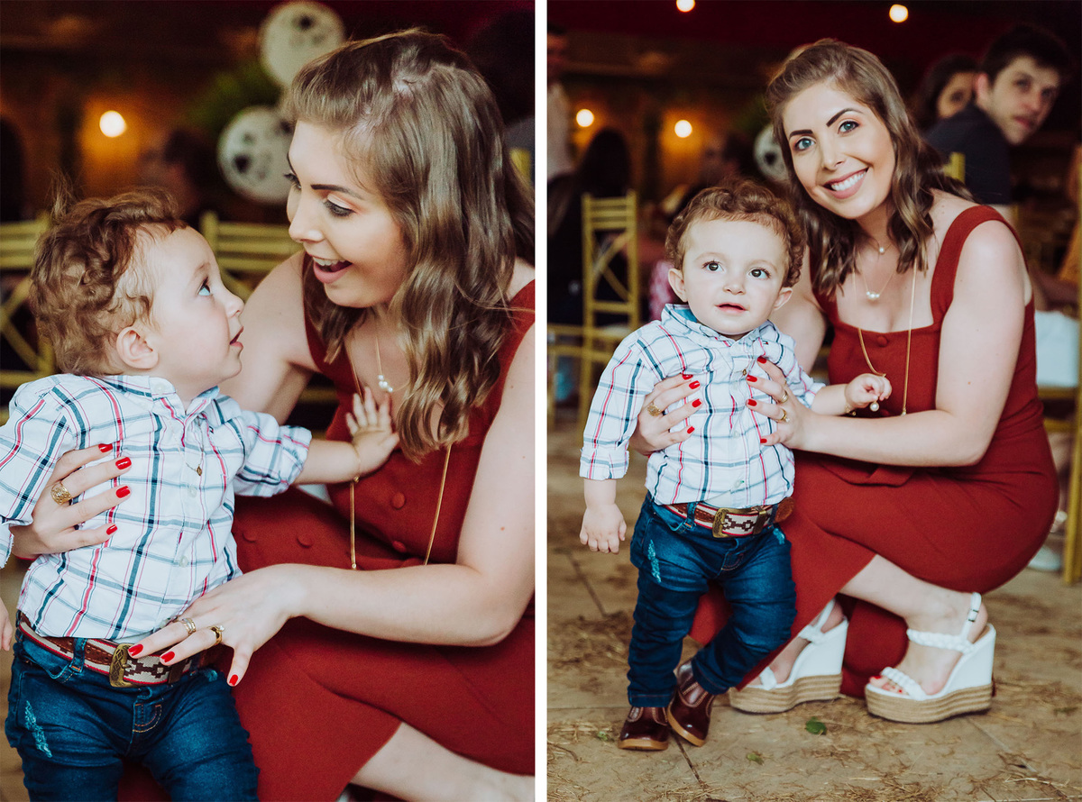 Look do baby. Aniversário um aninho Vicente. Decoração Country, Fazenda, Sítio, Rustico. Fotografia de Eduardo Pasqualini, fotógrafo de casamentos e ensaios em Rio do Sul, Santa Catarina.