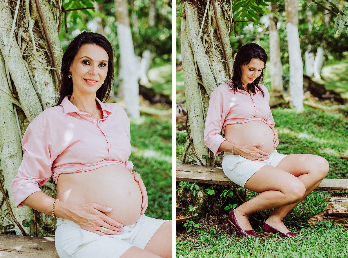 Davi e sua mãe. Ensaio Gestante Ângela e Anderson, Gestação Davi. Cachoeira Trombudo Central. Fotografia de Eduardo Pasqualini, fotógrafo de casamentos e ensaios em Rio do Sul, Santa Catarina.