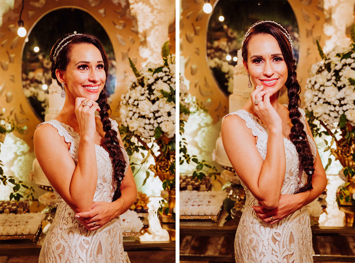 Bete, a noiva. Elisabete e Guilherme. Catedral São João Batista, Sítio Pontal das Águas, Albertina. Fotografia de Eduardo Pasqualini, fotógrafo de casamento, família e ensaios em Rio do Sul, Santa Catarina.
