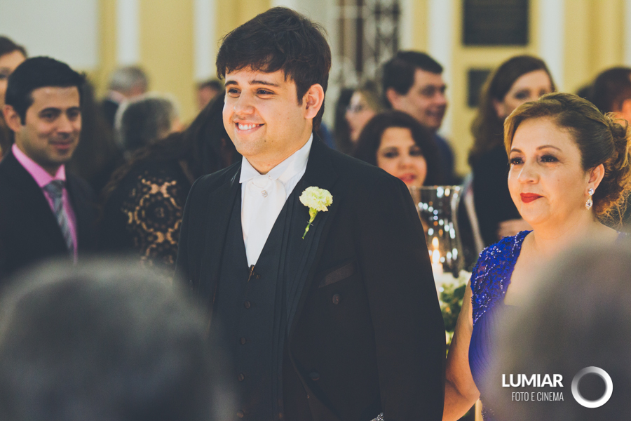 vendo a noiva no altar