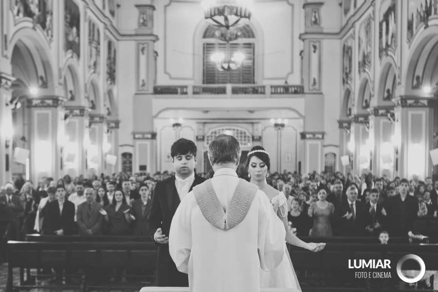cerimônia de casamento na igreja da imaculada conceição