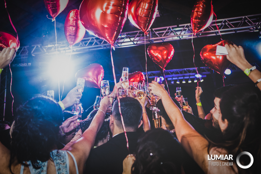 foto de festa de casamento