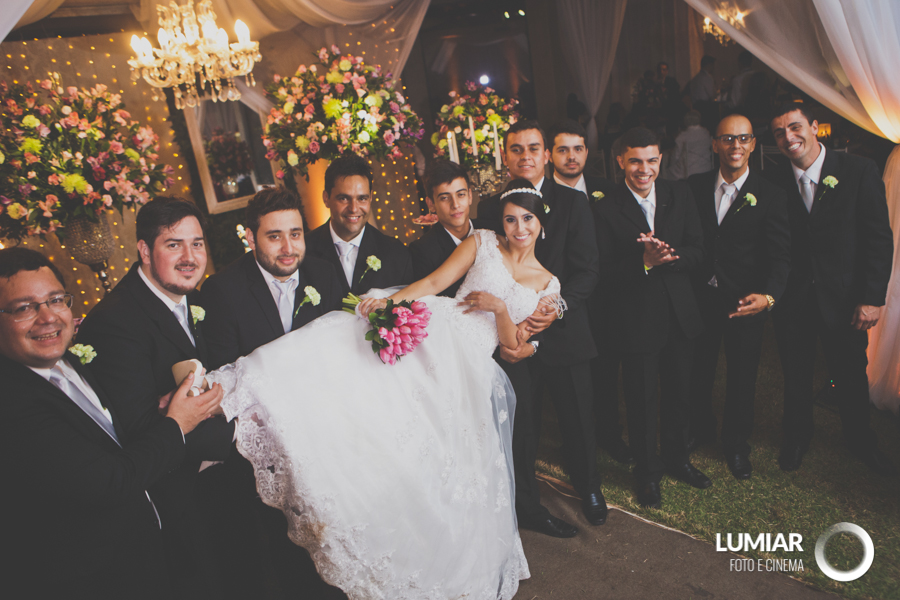 foto de festa de casamento