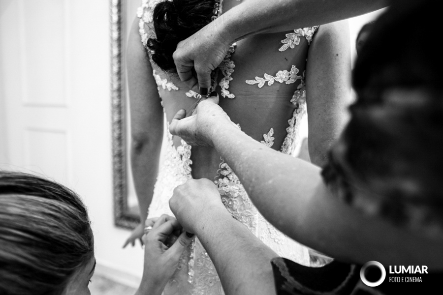 noiva se preparando para casamento em são josé dos campos sp