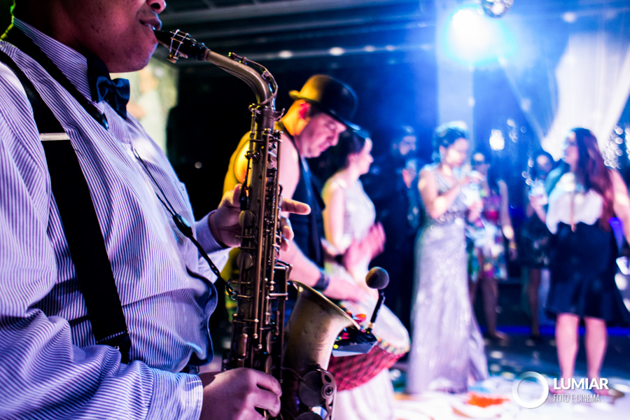 músicos da festa de casamento