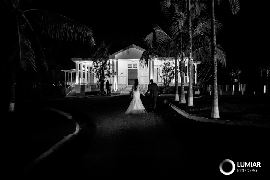 ensaio de casamento noturno