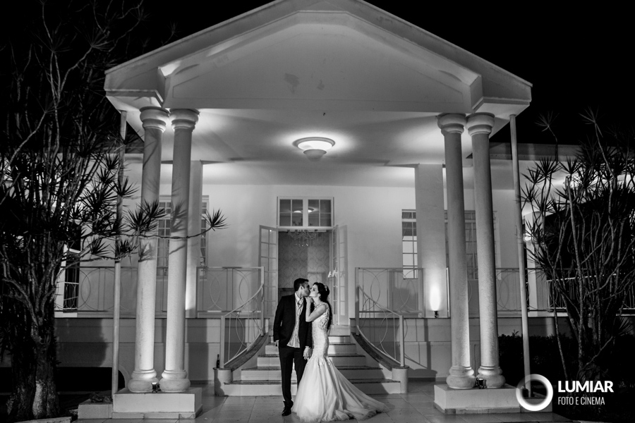 ensaio de casamento noturno